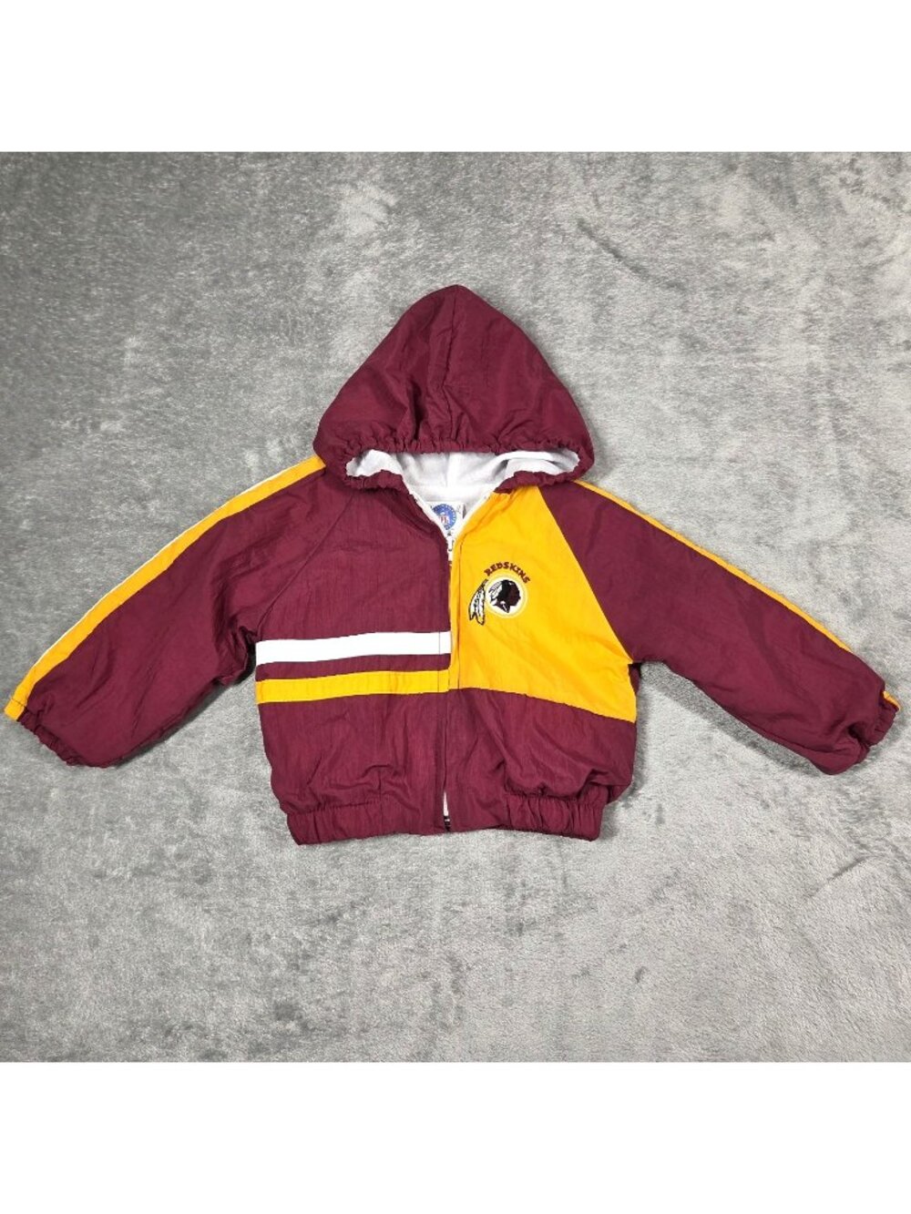 Vintage Washington Redskins Jacket 24 Months Babyfair Lined Windbreaker 90s
